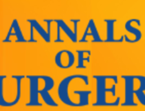 Annals of Surgery: The Carbon Footprint of Surgical Operations